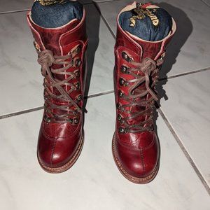 Freebird Barow Boots- Wine Color - size 8